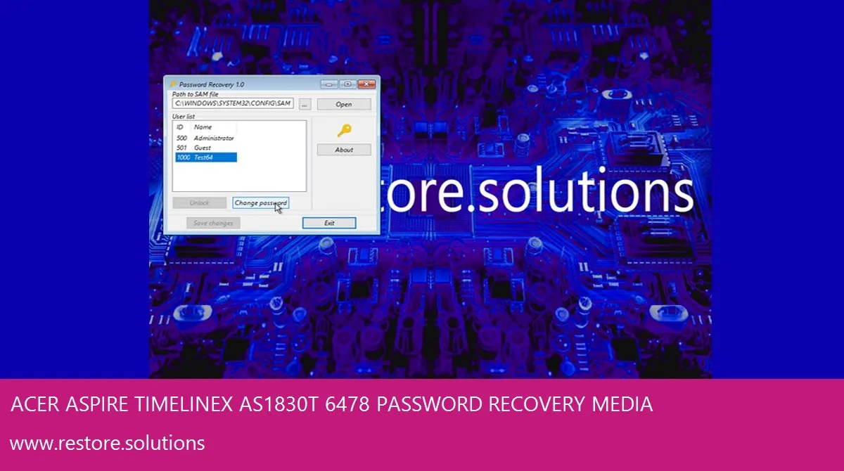Acer Aspire TimelineX AS1830T-6478 Windows Vista screen shot