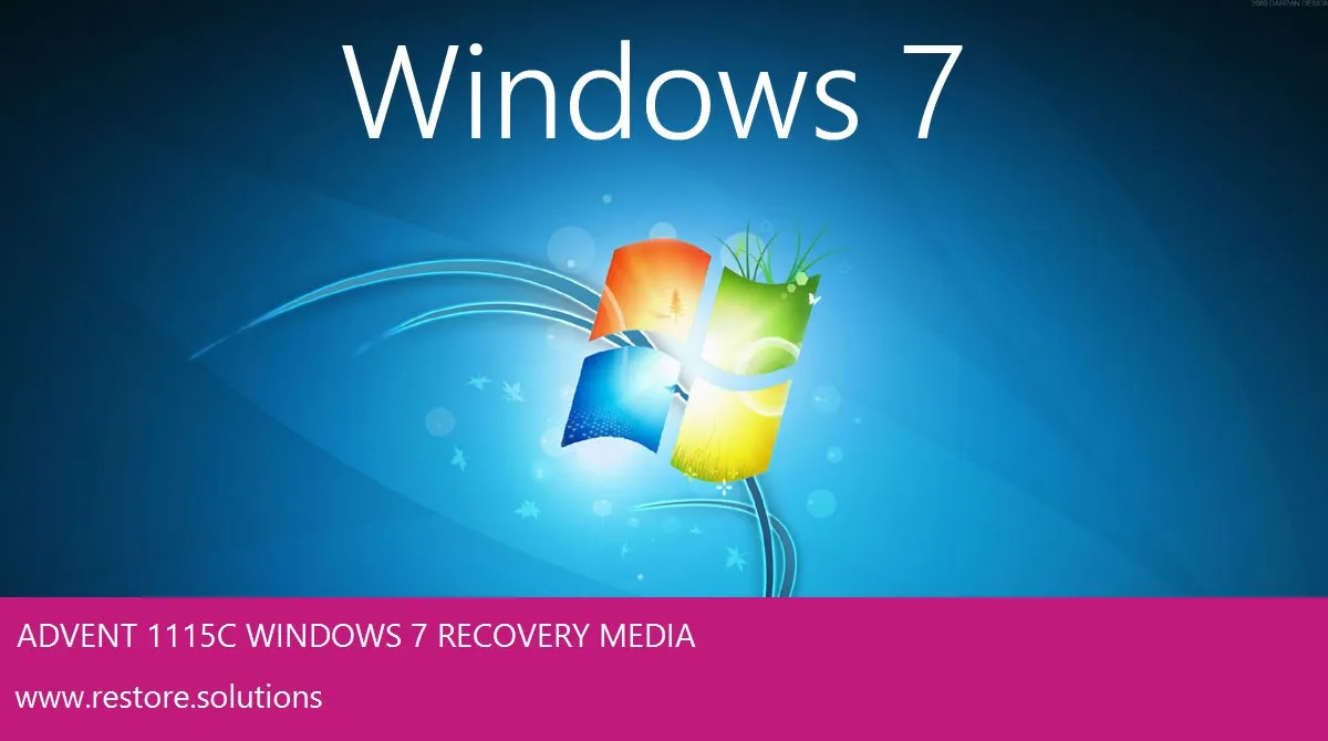 Advent 1115c Windows 7 screen shot