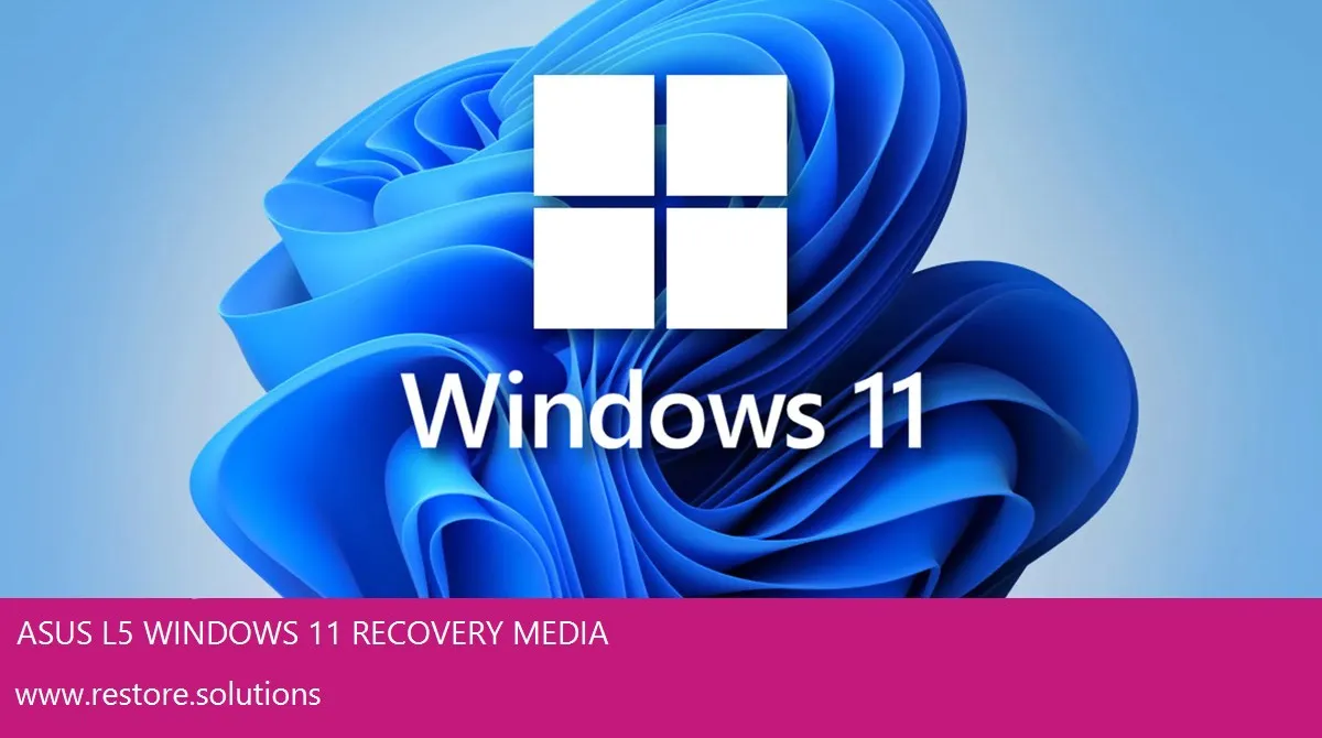 Asus L5 Windows 11 screen shot