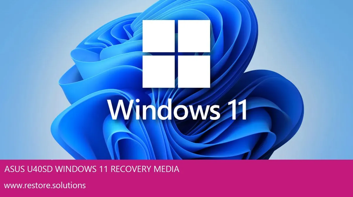 Asus U40Sd Windows 11 screen shot