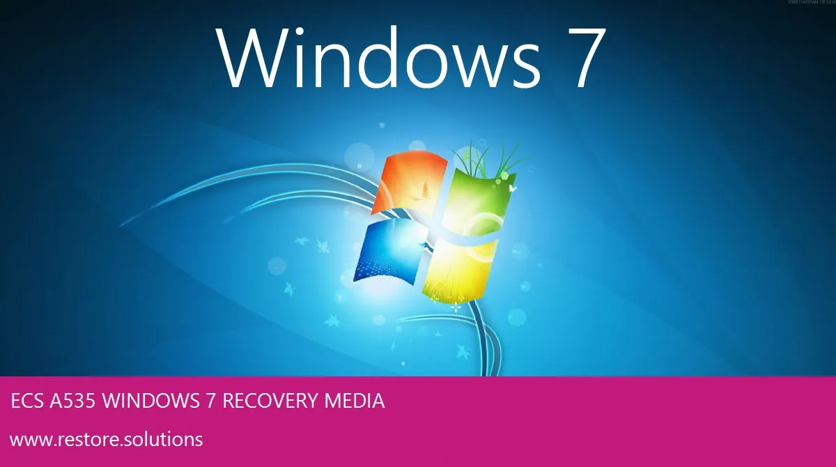 ECS A535 Windows 7 screen shot