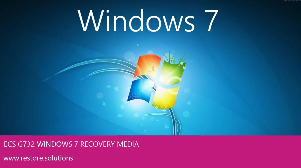 ECS G732 Windows 7 screen shot