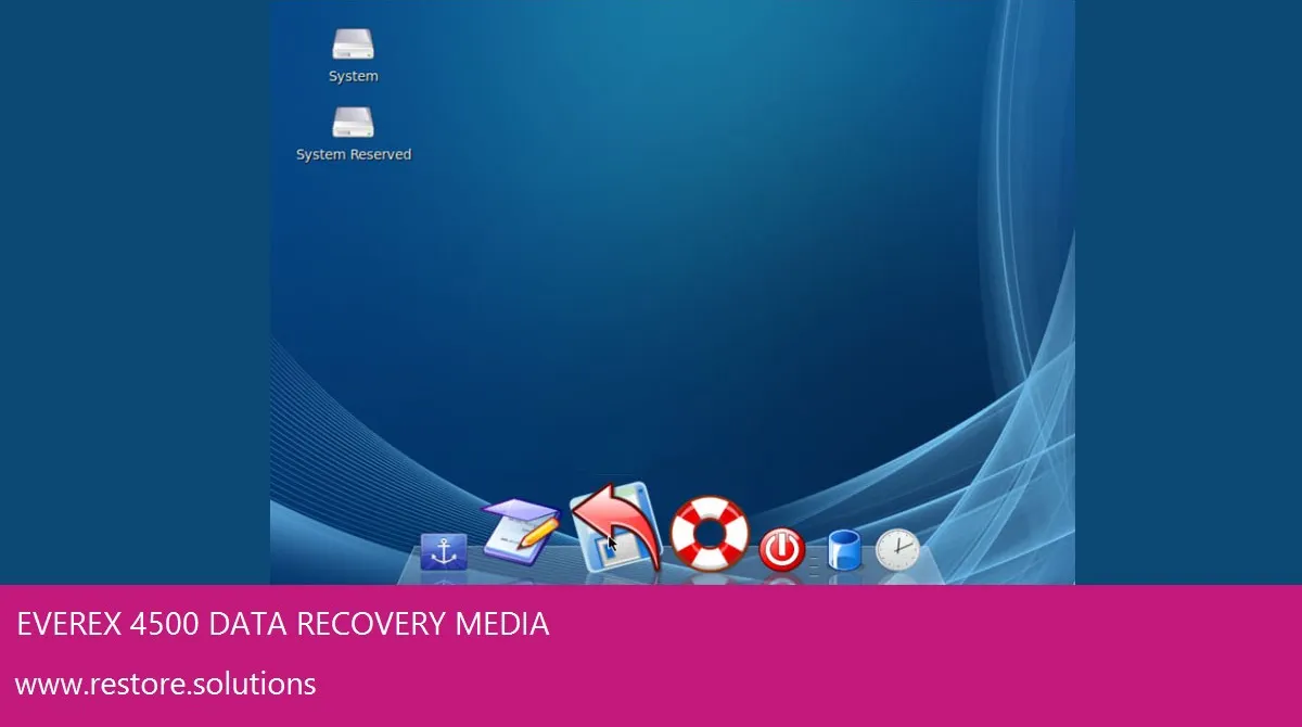 Everex 4500 Windows Vista screen shot