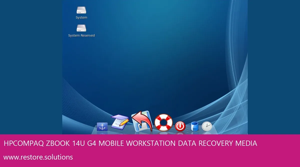 HP Compaq ZBook 14u G4 Mobile Workstation Windows Vista screen shot