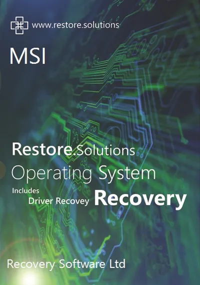 MSI usb recovery