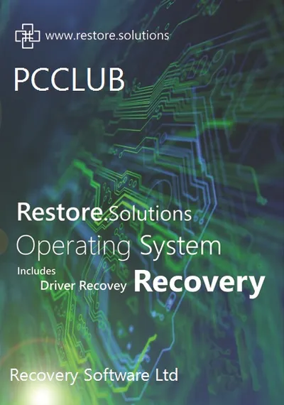 PC Club usb recovery