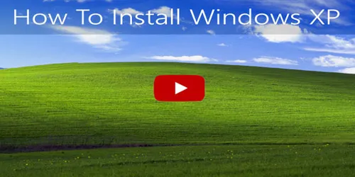 Windows® XP factory reset