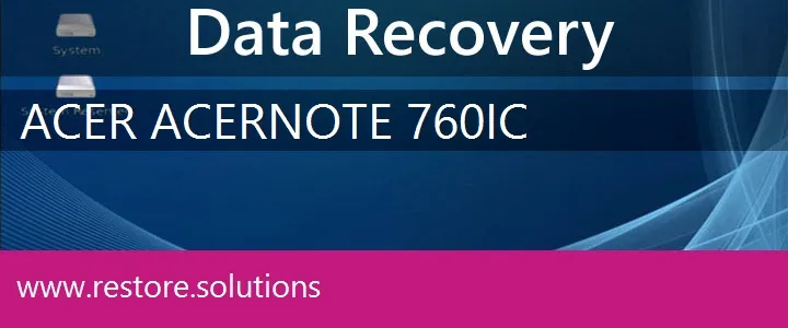 Acer AcerNote 760IC data recovery