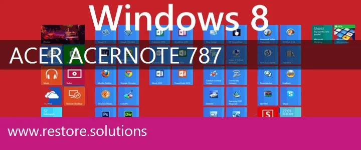 Acer AcerNote 787 windows 8 recovery
