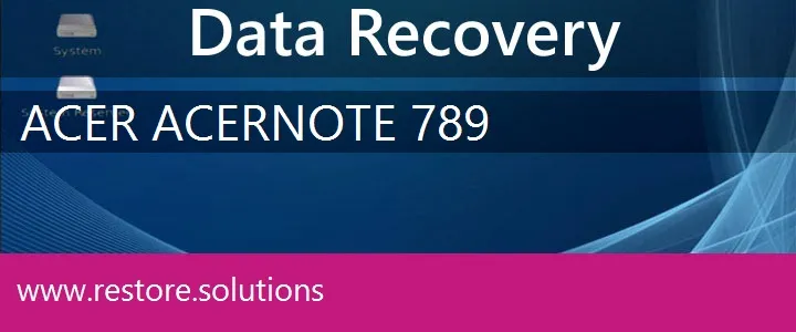 Acer AcerNote 789 data recovery