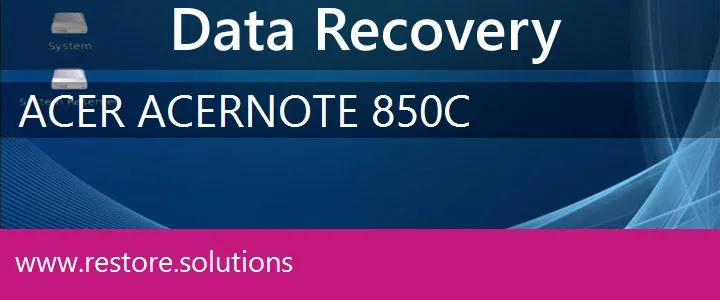 Acer AcerNote 850C data recovery