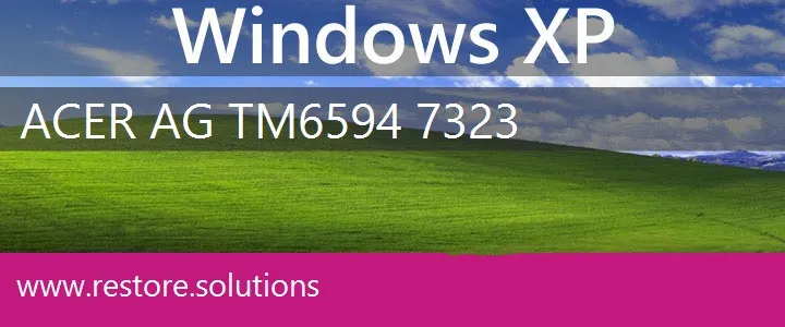 Acer AG TM6594-7323 windows xp recovery
