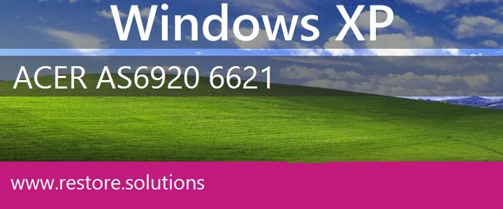 Acer AS6920-6621 windows xp recovery