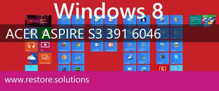 Acer Aspire S3-391-6046 windows 8 recovery