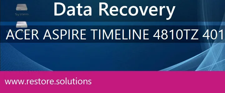 Acer Aspire Timeline-4810TZ-4011 data recovery