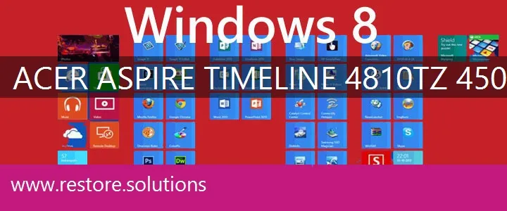 Acer Aspire Timeline-4810TZ-4508 windows 8 recovery