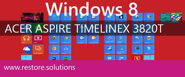 Acer Aspire TimelineX 3820T windows 8 recovery