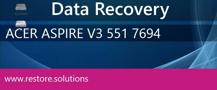 Acer Aspire V3-551-7694 data recovery