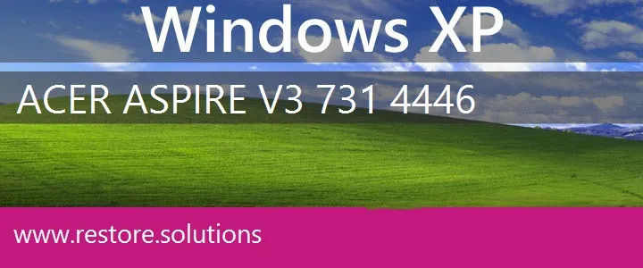 Acer Aspire V3-731-4446 windows xp recovery