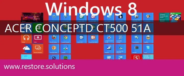 Acer ConceptD CT500-51A windows 8 recovery