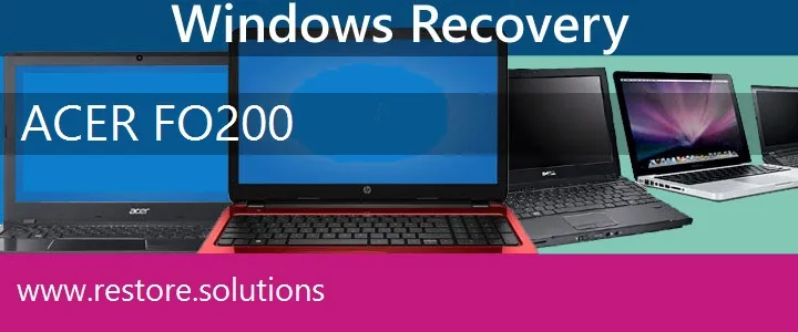 Acer FO200 Netbook recovery