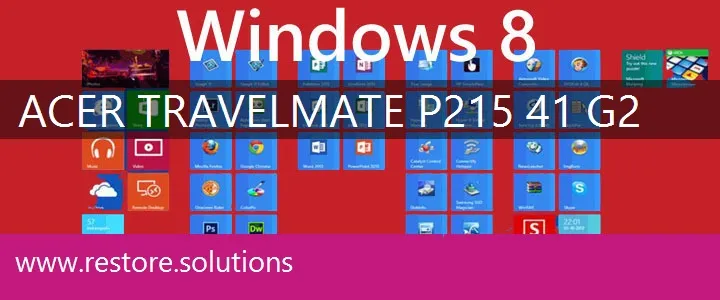Acer TravelMate P215-41-G2 windows 8 recovery