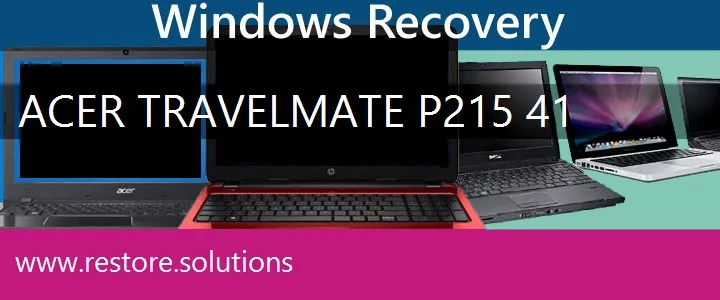 Acer TravelMate P215-41 Laptop recovery