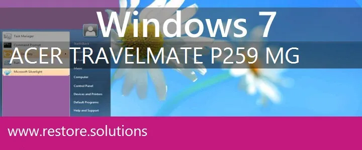 Acer TravelMate P259-MG windows 7 recovery