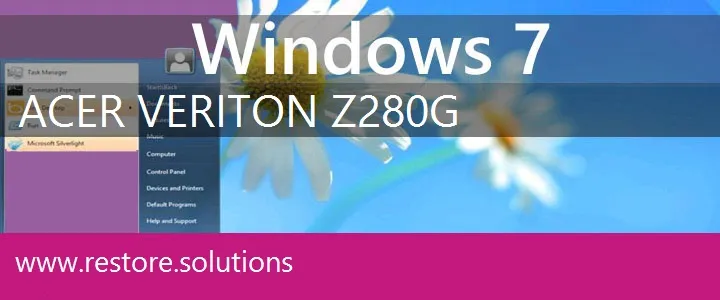 Acer Veriton Z280G windows 7 recovery