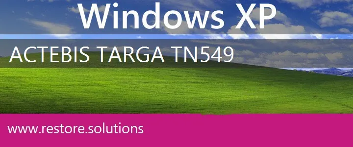 Actebis Targa TN549 windows xp recovery