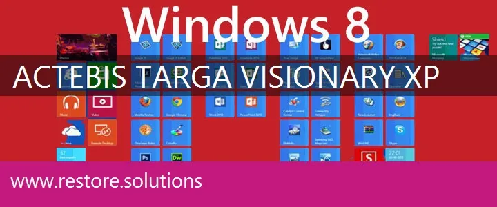 Actebis Targa Visionary XP windows 8 recovery