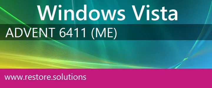 Advent 6411 (ME) windows vista recovery