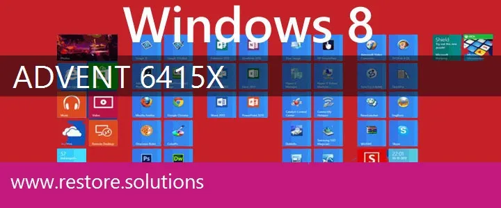 Advent 6415X windows 8 recovery