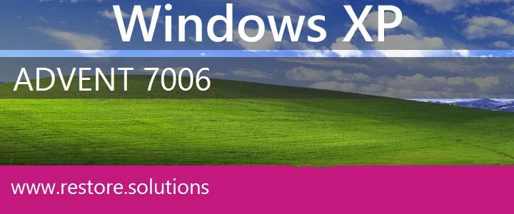 Advent 7006 windows xp recovery