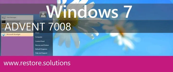 Advent 7008 windows 7 recovery