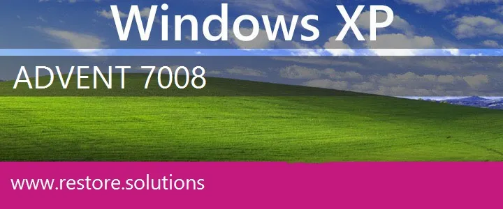Advent 7008 windows xp recovery