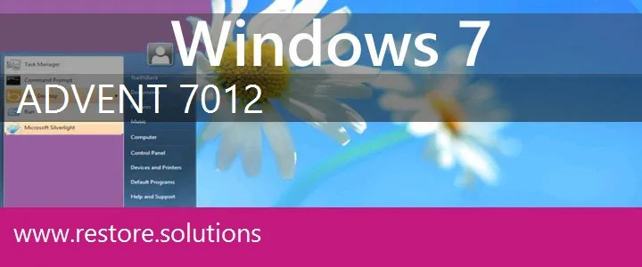 Advent 7012 windows 7 recovery