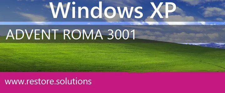 Advent Roma 3001 windows xp recovery