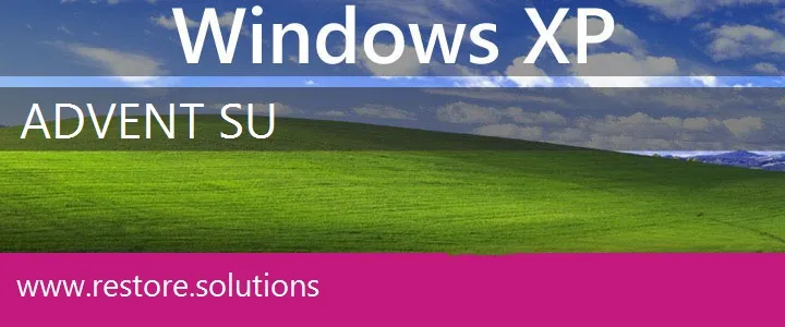 Advent SU windows xp recovery