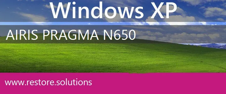 Airis PRAGMA N650 windows xp recovery