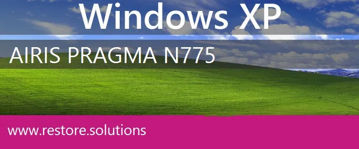 Airis PRAGMA N775 windows xp recovery