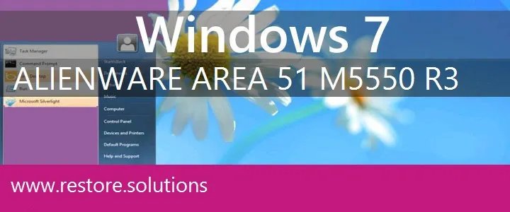 Alienware Area-51 M5550 R3 windows 7 recovery