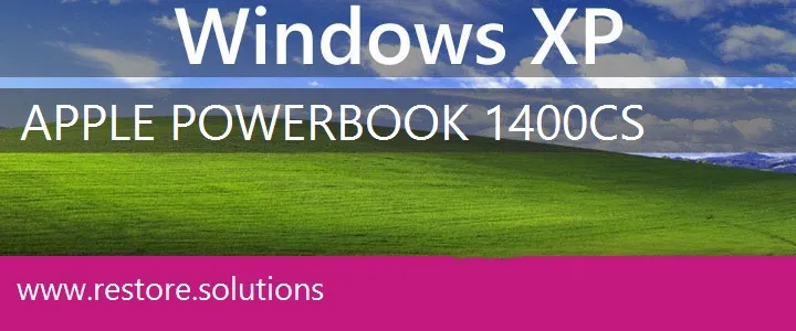 Apple PowerBook 1400CS windows xp recovery
