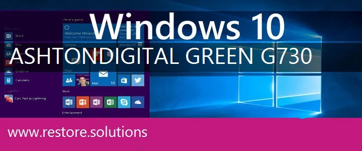 Ashton Digital Green G730 windows 10 recovery