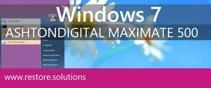 Ashton Digital MaxiMate 500 windows 7 recovery