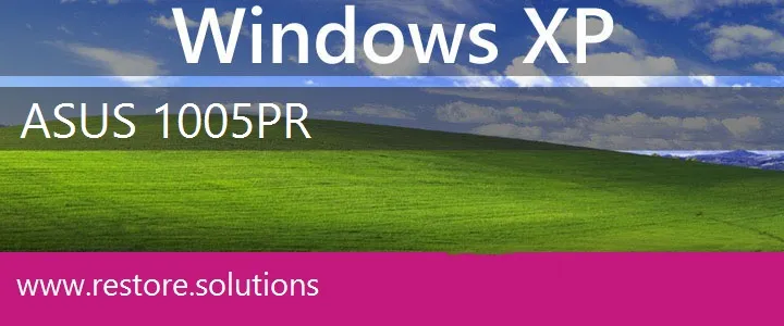 Asus 1005PR windows xp recovery