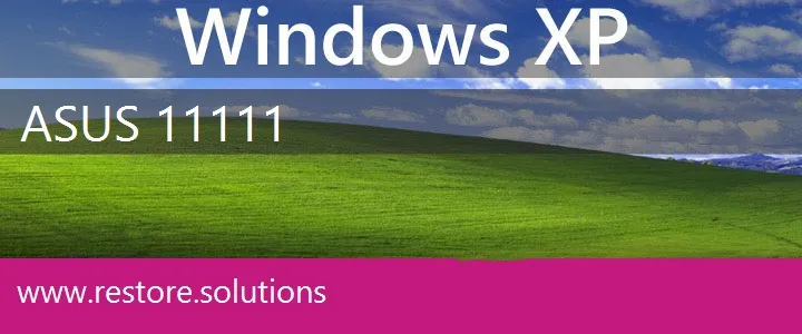 Asus 11111 windows xp recovery