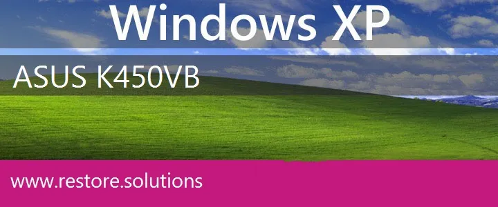 Asus K450VB windows xp recovery
