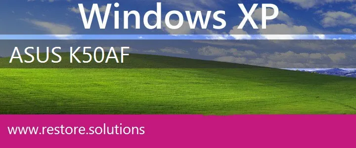 Asus K50AF windows xp recovery