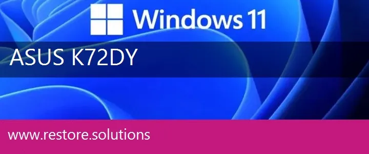 Asus K72DY windows 11 recovery